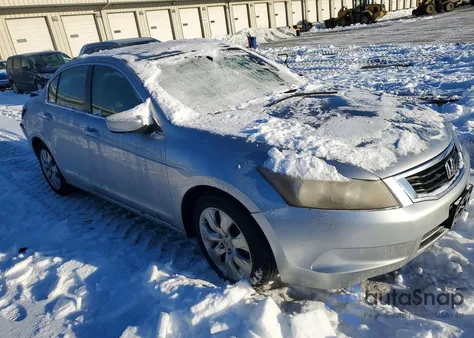 2008 Honda Accord Exl from USA, damaged, VIN JHMCP26818C060878